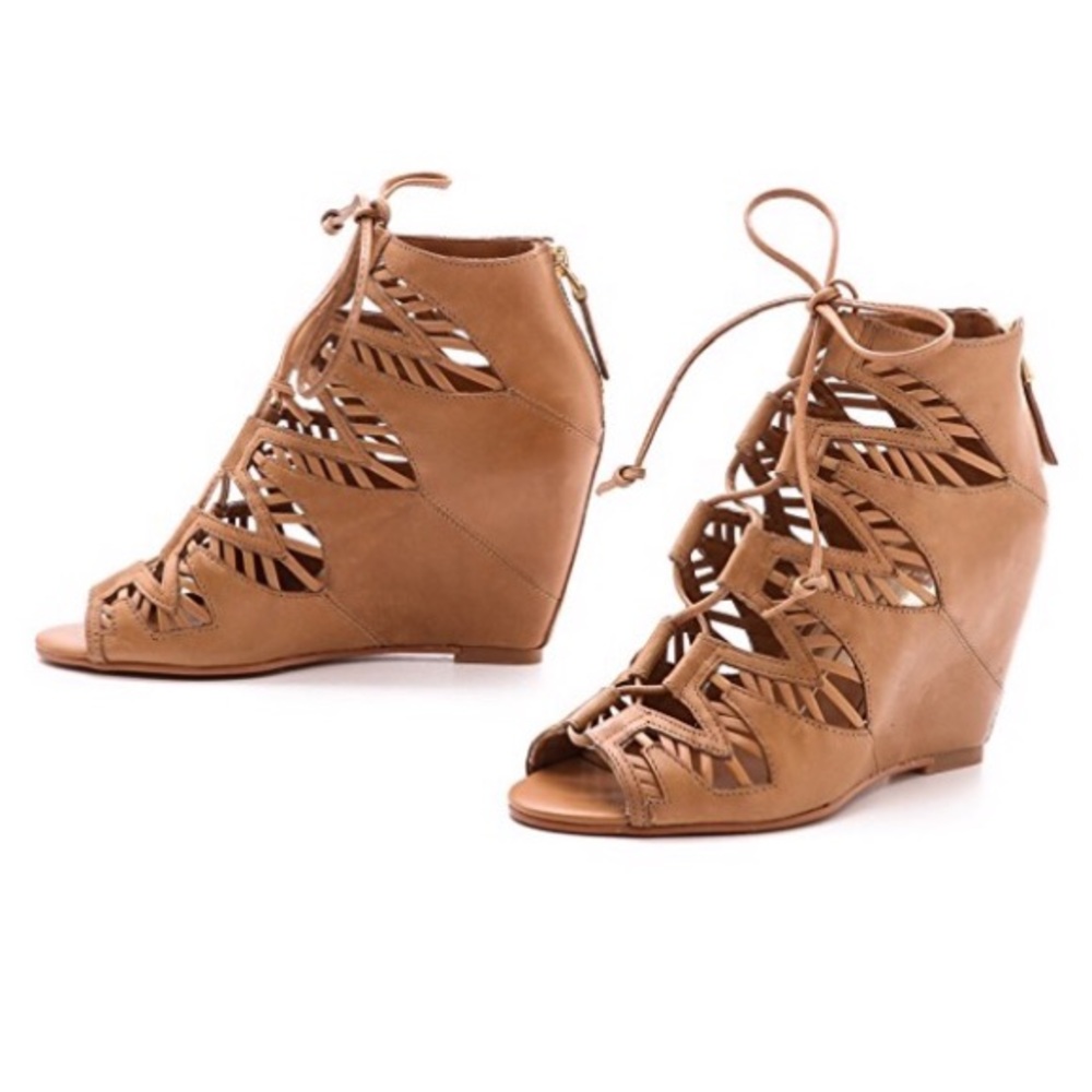 Dolce Vita “Shandy” lace up wedges
